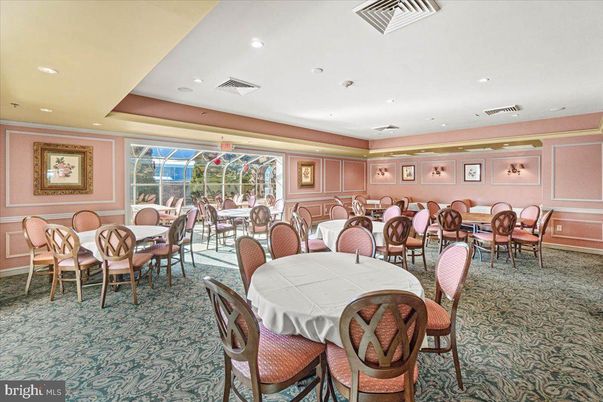 Dining room, Interior, Recessed Lighting