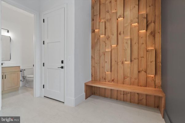 Bathroom, Interior, Wooden Walls