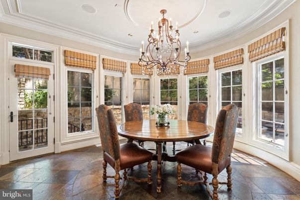 Chandelier, Dining room, Interior, Recessed Lighting
