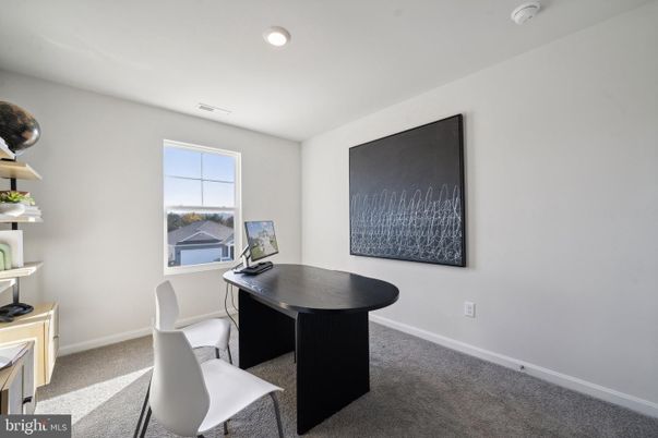 Home Office, Interior, Recessed Lighting