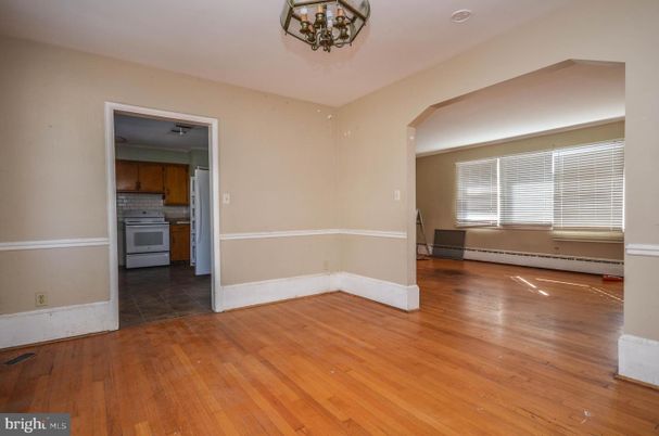 Empty room, Interior, Kitchen, Wood Texture Flooring