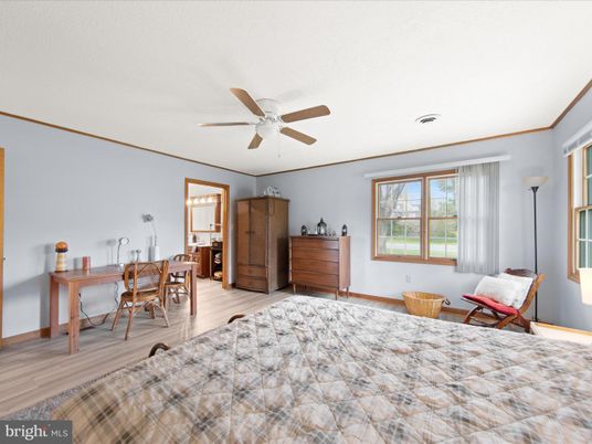 Bedroom, Home Office, Interior, Wood Texture Flooring