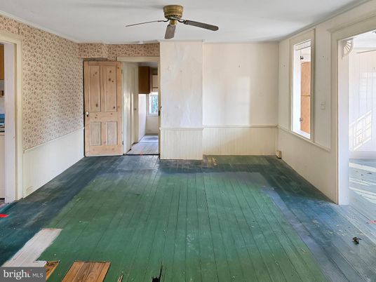Empty room, Interior, Wood Texture Flooring