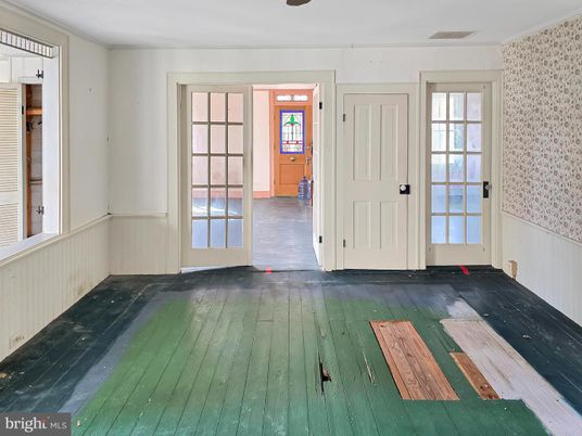 Empty room, Interior, Wood Texture Flooring