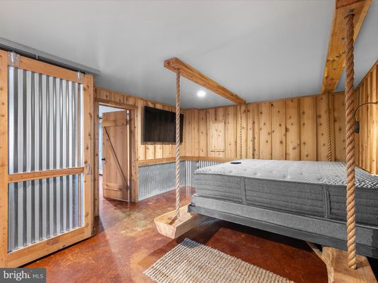 Interior, Wooden Beams, Wooden Walls