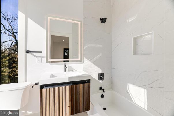 Bathroom, Interior, Marble Walls