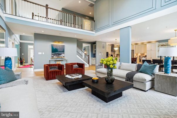 Interior, Kitchen, Living room, Pendant Lights, Recessed Lighting, Wood Texture Flooring