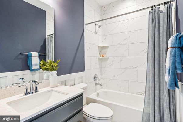 Bathroom, Interior, Marble Walls