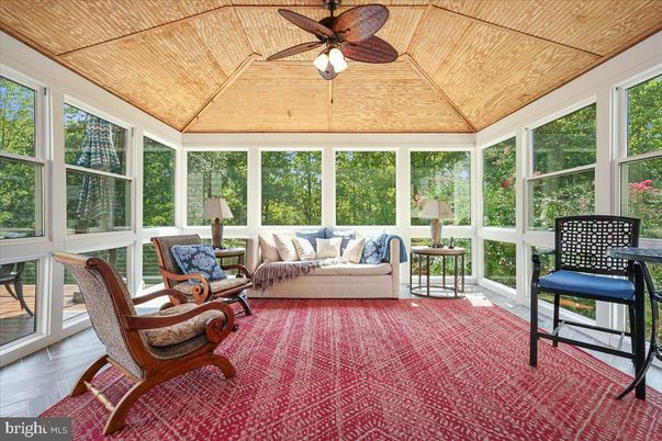 Interior, Living room, Sun Room, Wooden Ceilings