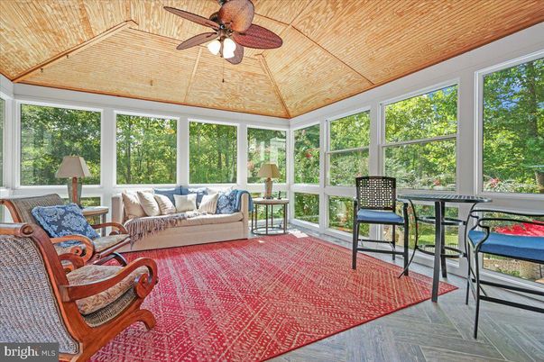 Interior, Living room, Sun Room, Wooden Ceilings, Wood Texture Flooring