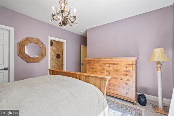Bedroom, Chandelier, Interior