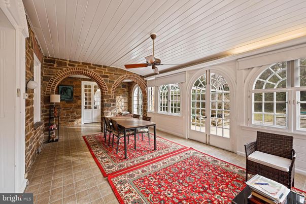 Dining room, Interior, Stone Walls