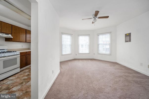 Empty room, Interior, Kitchen