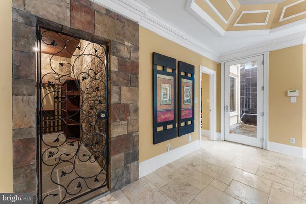 Interior, Stone Walls, Wine Storage