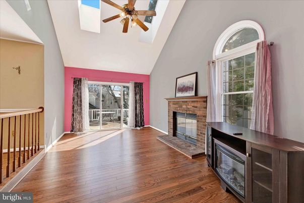 Fireplace, Interior, Wood Texture Flooring