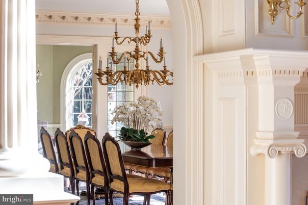 Chandelier, Dining room, Interior