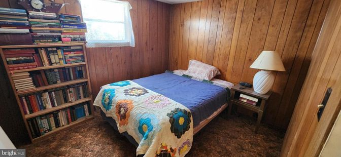 Bedroom, Interior, Wooden Walls