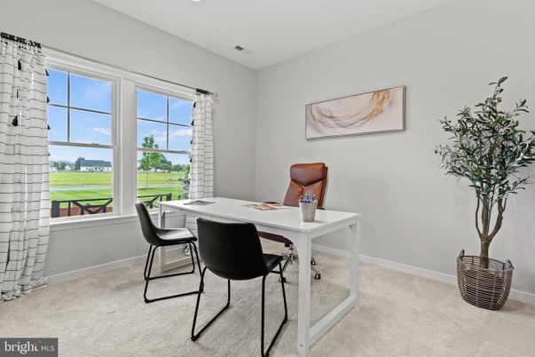 Home Office, Interior, Recessed Lighting