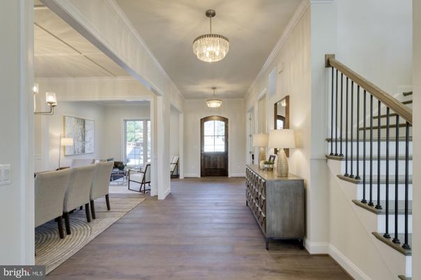 Chandelier, Dining room, Interior, Pendant Lights, Wood Texture Flooring