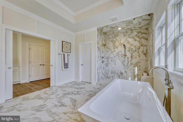 Bathroom, Interior, Marble, Marble Walls