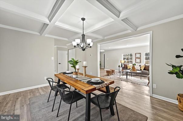 Chandelier, Dining room, Interior, Living room, Wood Texture Flooring