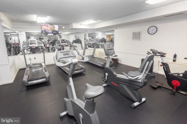 Fitness Equipment, Gym, Interior