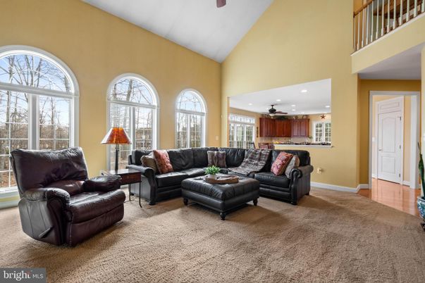 Interior, Kitchen, Living room, Recessed Lighting, Wood Texture Flooring