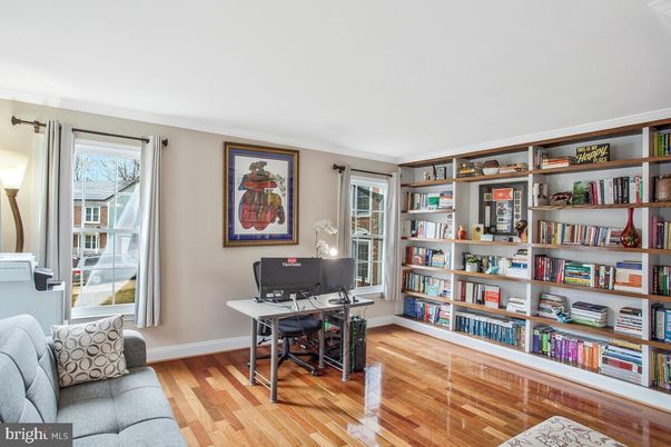 Home Office, Interior, Wood Texture Flooring