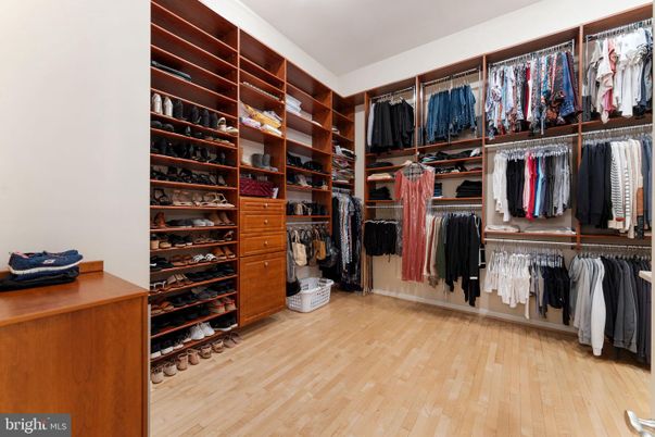Interior, Walk-in Closets, Wood Texture Flooring