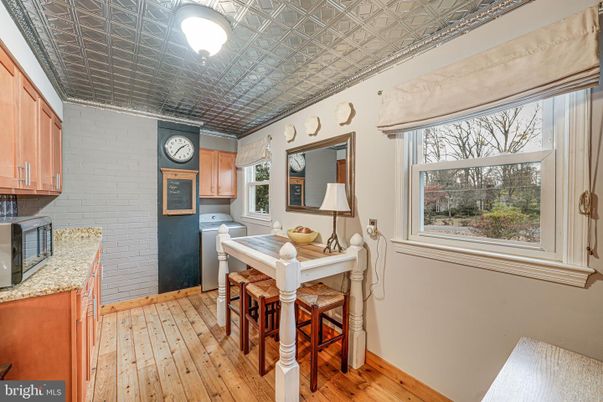 Dining room, Interior, Stone Walls, Wood Texture Flooring