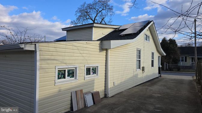 Exterior, Solar Panels