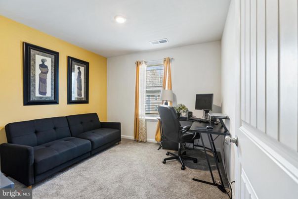 Home Office, Interior, Recessed Lighting