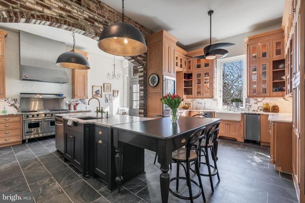 Interior, Kitchen, Pendant Lights, Stainless Steel Appliances