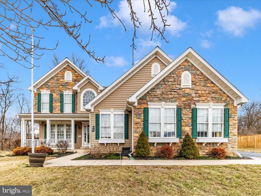 Exterior, Facade, Brick Traditional