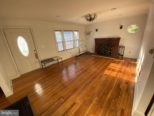 Fireplace, Interior, Recessed Lighting, Wood Texture Flooring