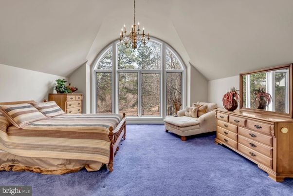 Bedroom, Chandelier, Interior