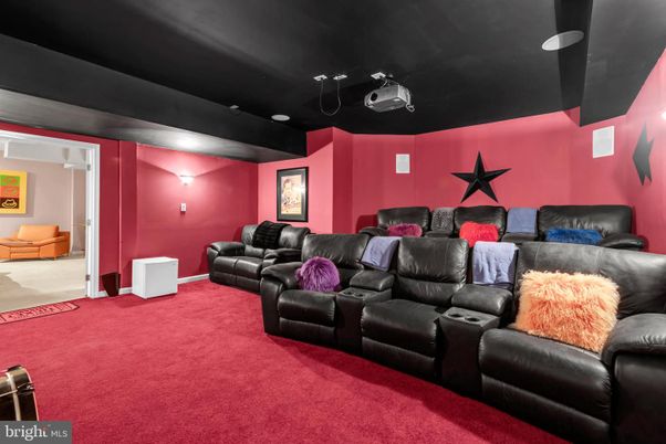 Home Theatre Room, Interior, Theatre Room