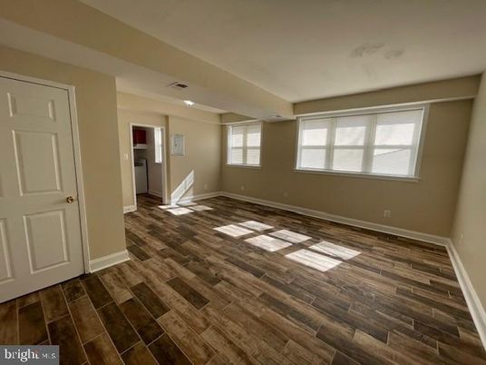 Empty room, Interior, Wood Texture Flooring