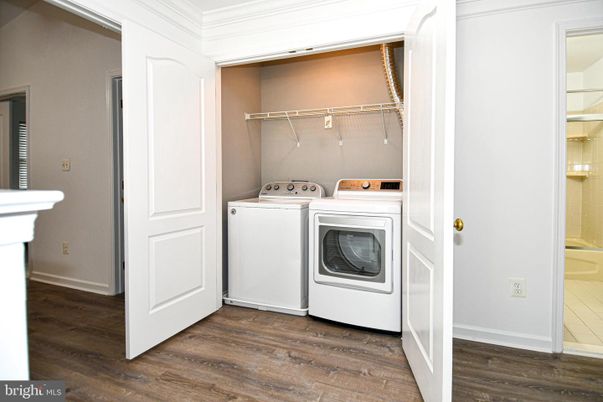 Interior, Utility Closets, Washer, Wood Texture Flooring