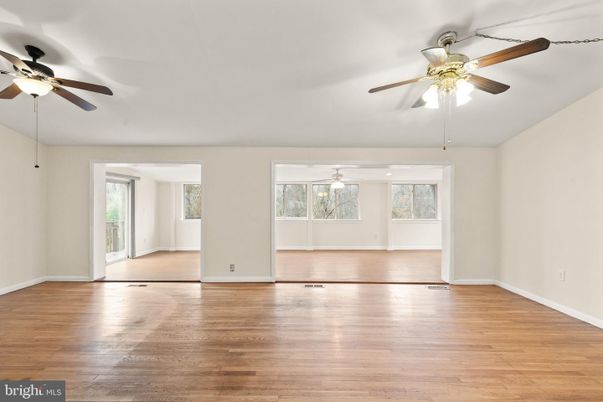 Empty room, Interior, Wood Texture Flooring