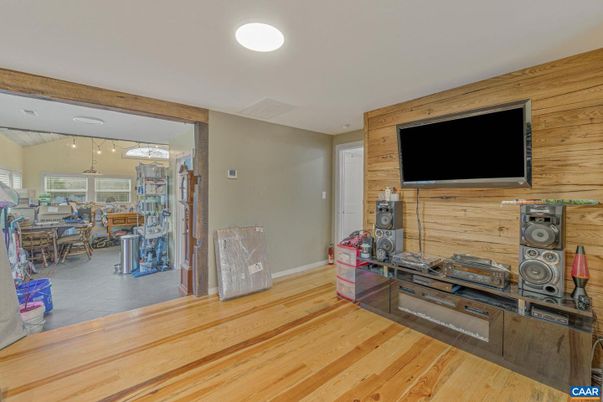 Dining room, Interior, Wood Texture Flooring, Wooden Walls