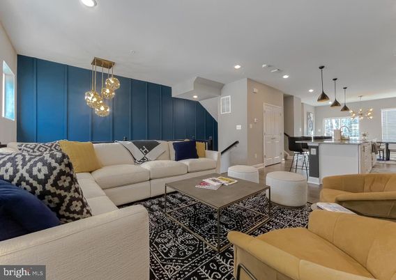 Interior, Kitchen, Living room, Pendant Lights, Recessed Lighting