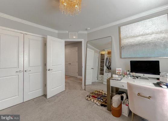 Chandelier, Home Office, Interior