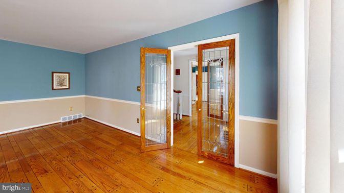 Empty room, Interior, Wood Texture Flooring