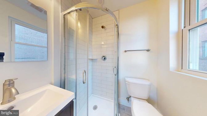 Bathroom, Glass Shower, Interior