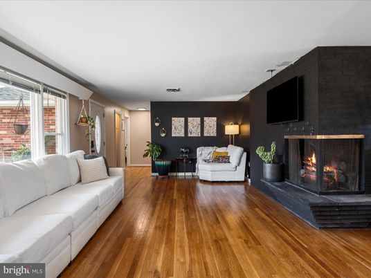 Fireplace, Interior, Living room, Stone Walls, Wood Texture Flooring