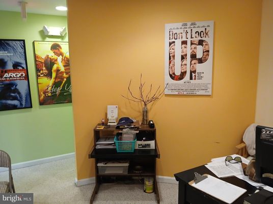 Home Office, Interior, Piano, Recessed Lighting