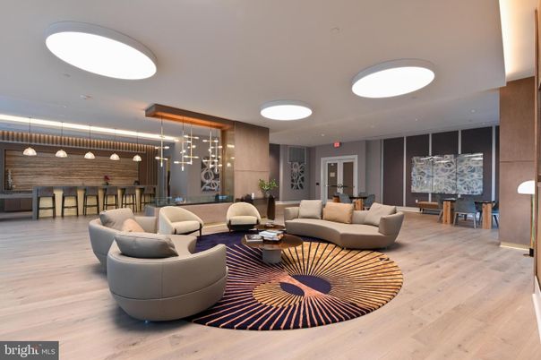 Interior, Living room, Pendant Lights, Wood Texture Flooring