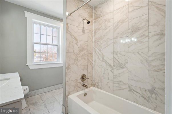 Bathroom, Glass Shower, Interior, Marble, Marble Walls