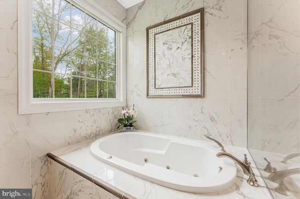 Bathroom, Interior, Marble Walls